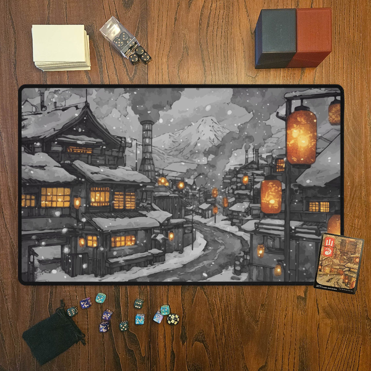 Village of The Gods -TCG Playmat