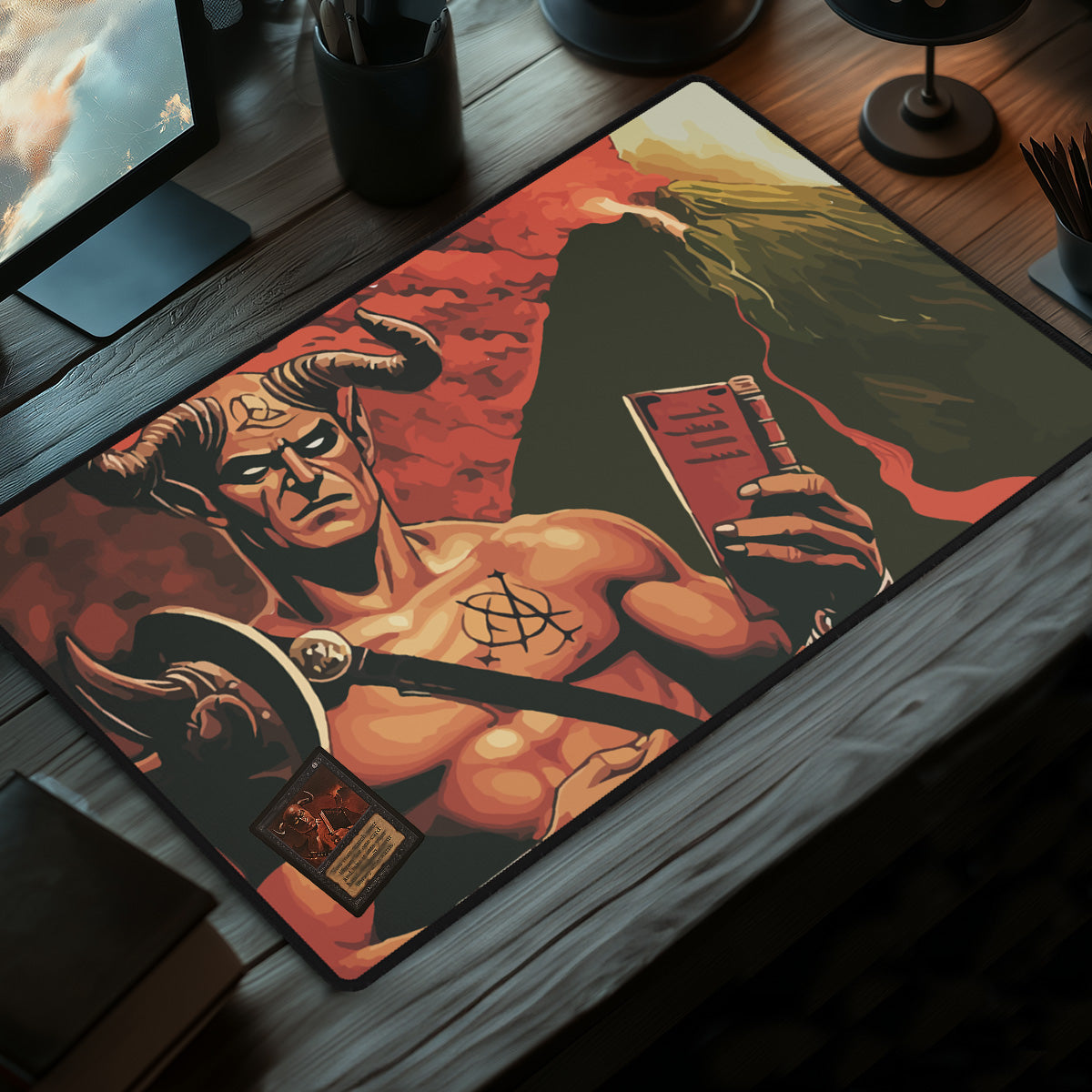 Demon Scholar - TCG Playmat