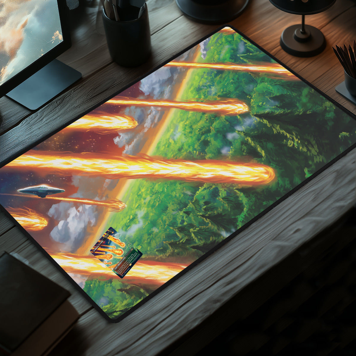 Meteor Strike - TCG Playmat