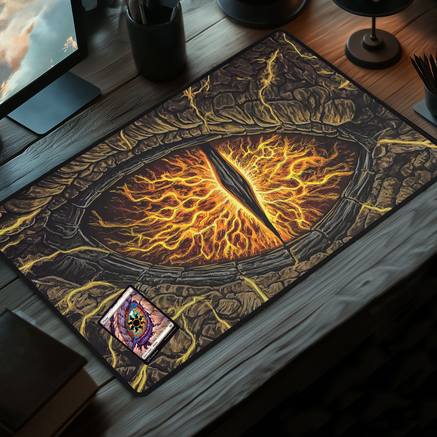 Eye of the Dragonstorm - TCG Playmat