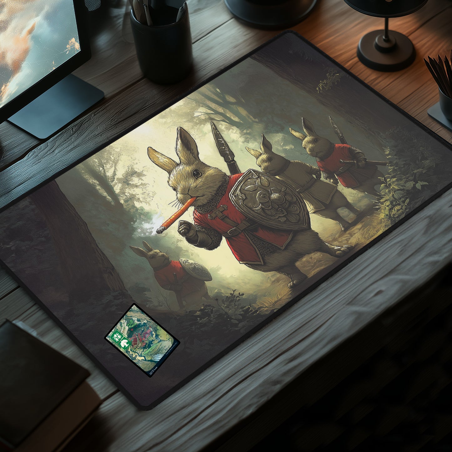 Harebringer of War - TCG Playmat