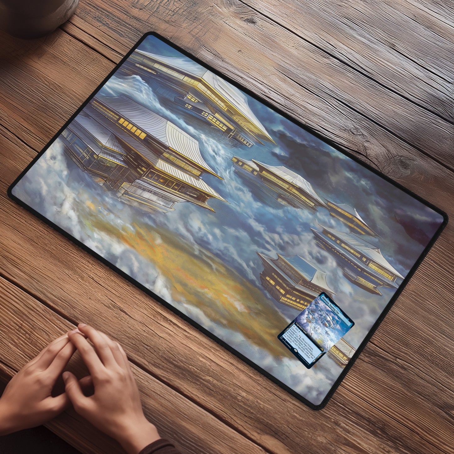 City in the Clouds - TCG Playmat