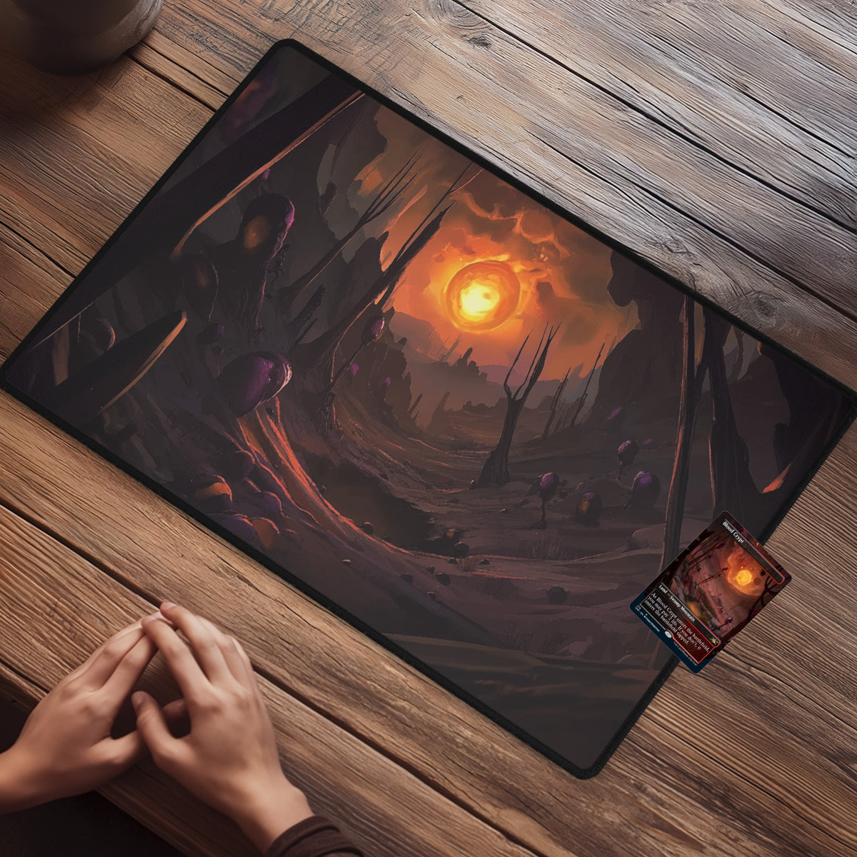Lava Crypt - TCG Playmat