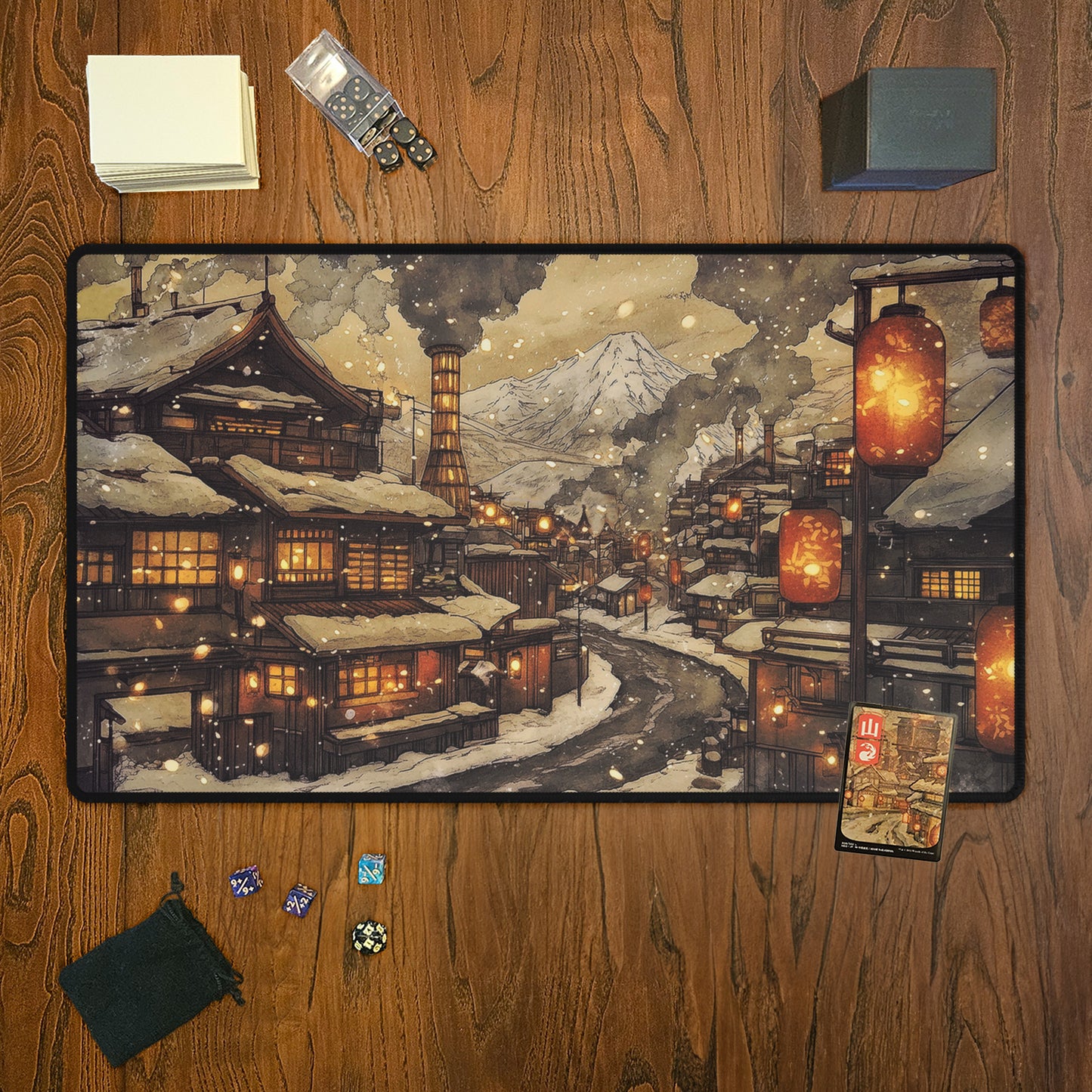 Village of The Gods -TCG Playmat