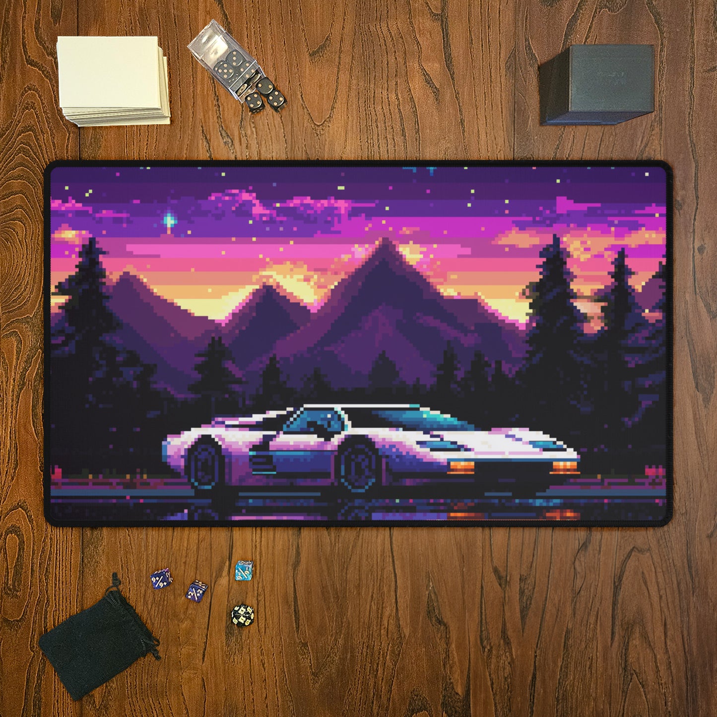 8-Bit Lambo - TCG Playmat