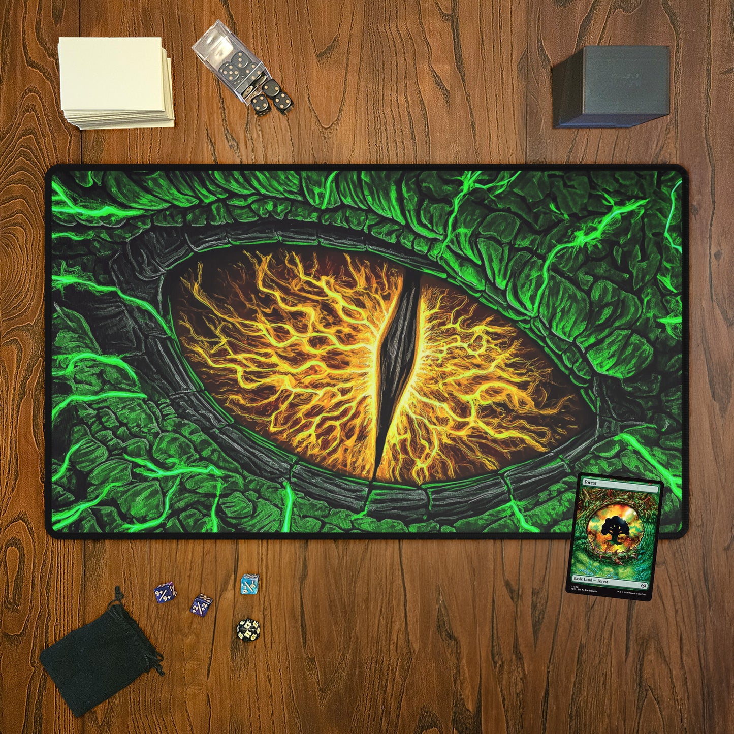 Eye of the Dragonstorm - TCG Playmat