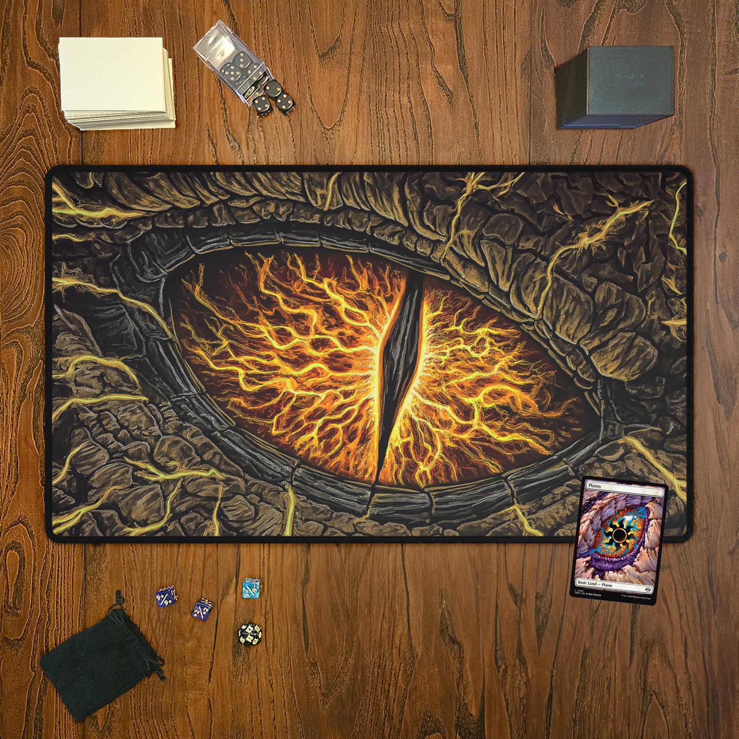 Eye of the Dragonstorm - TCG Playmat