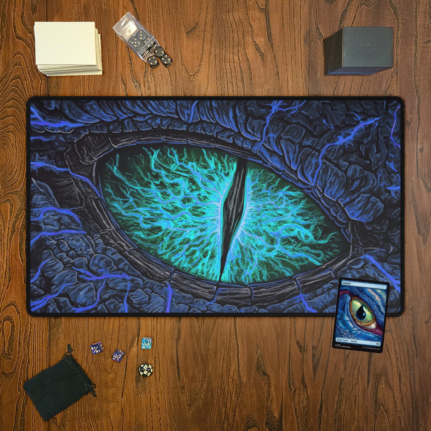 Eye of the Dragonstorm - TCG Playmat