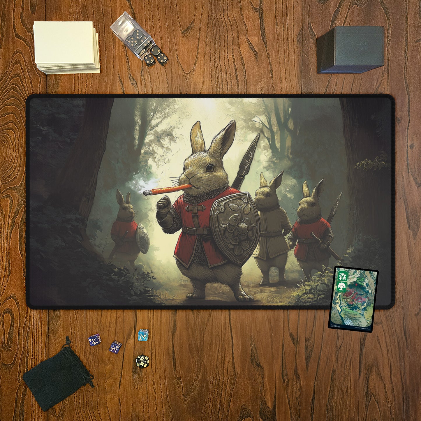 Harebringer of War - TCG Playmat