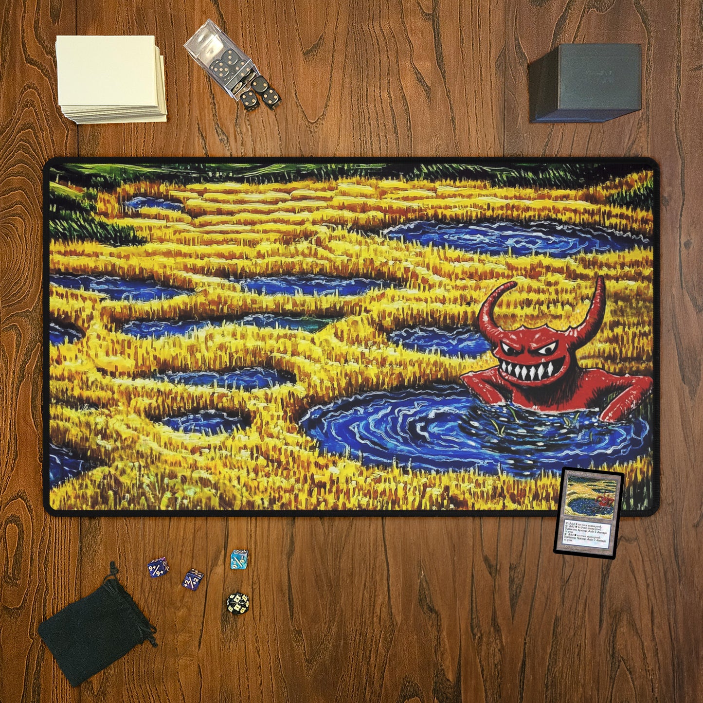 Infernal Wetlands - TCG Playmat