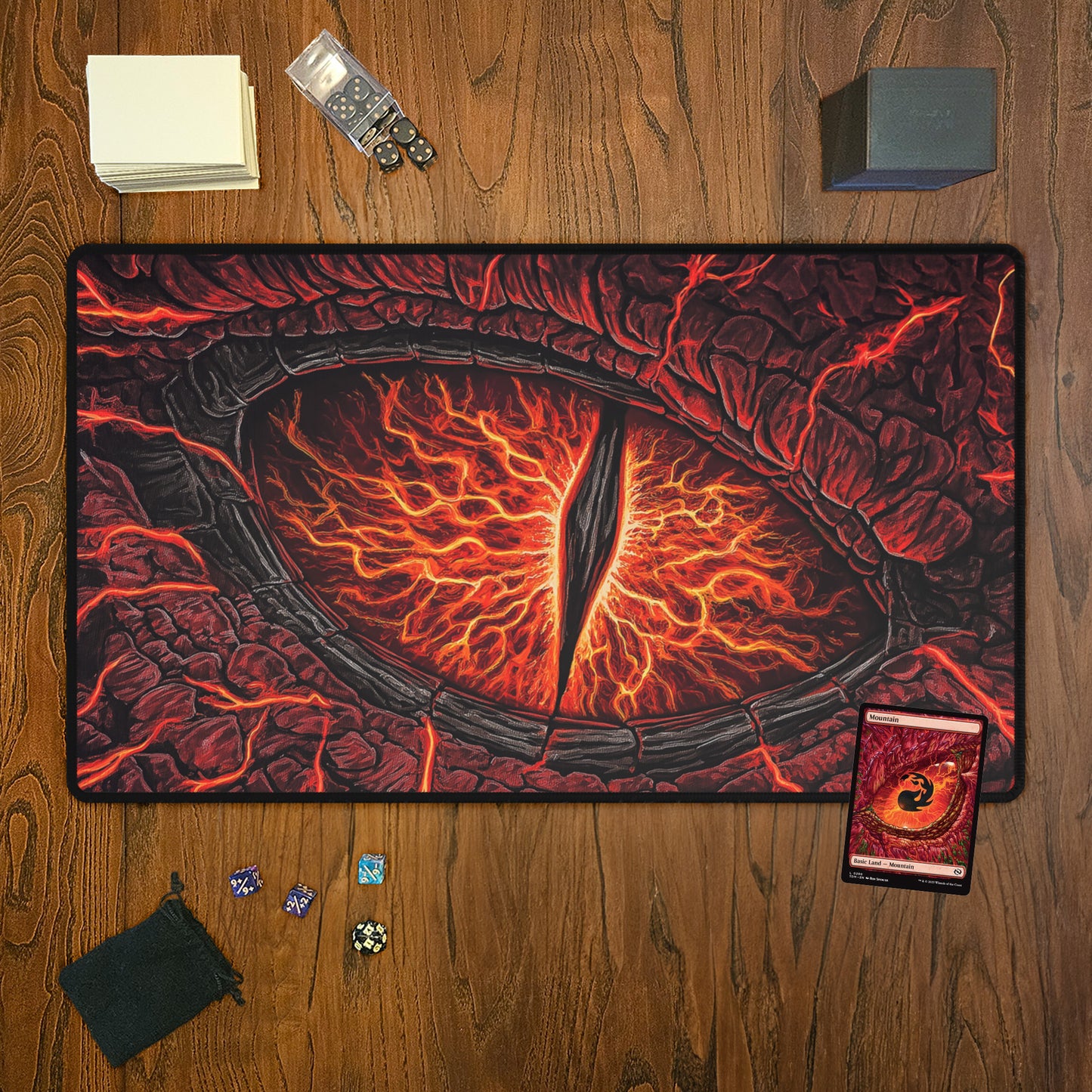 Eye of the Dragonstorm - TCG Playmat