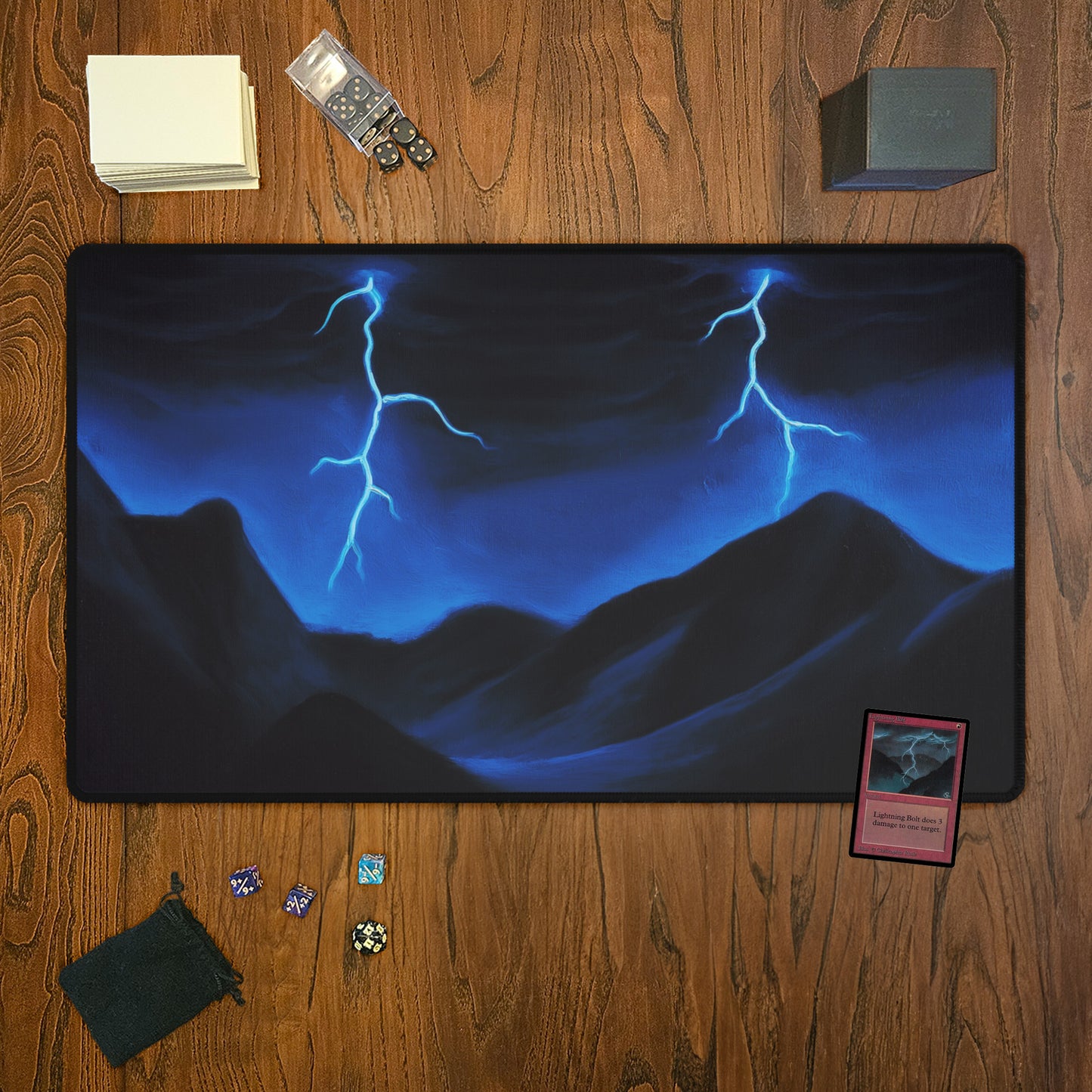 Lightning Bolt - TCG Playmat