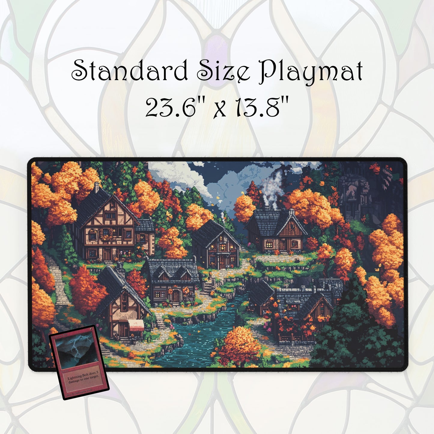 8-bit Village - TCG Playmat