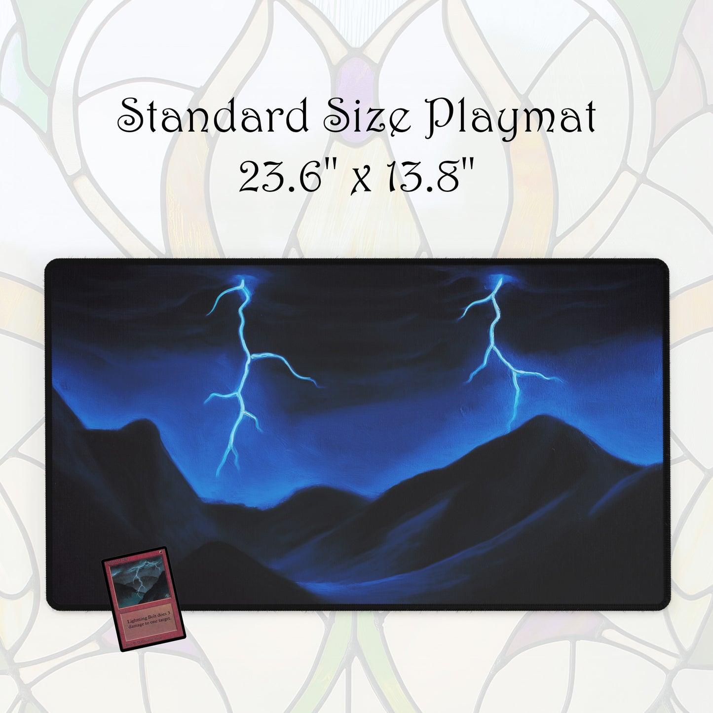 Lightning Bolt - TCG Playmat