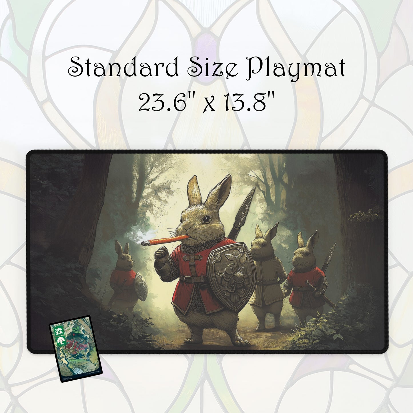 Harebringer of War - TCG Playmat