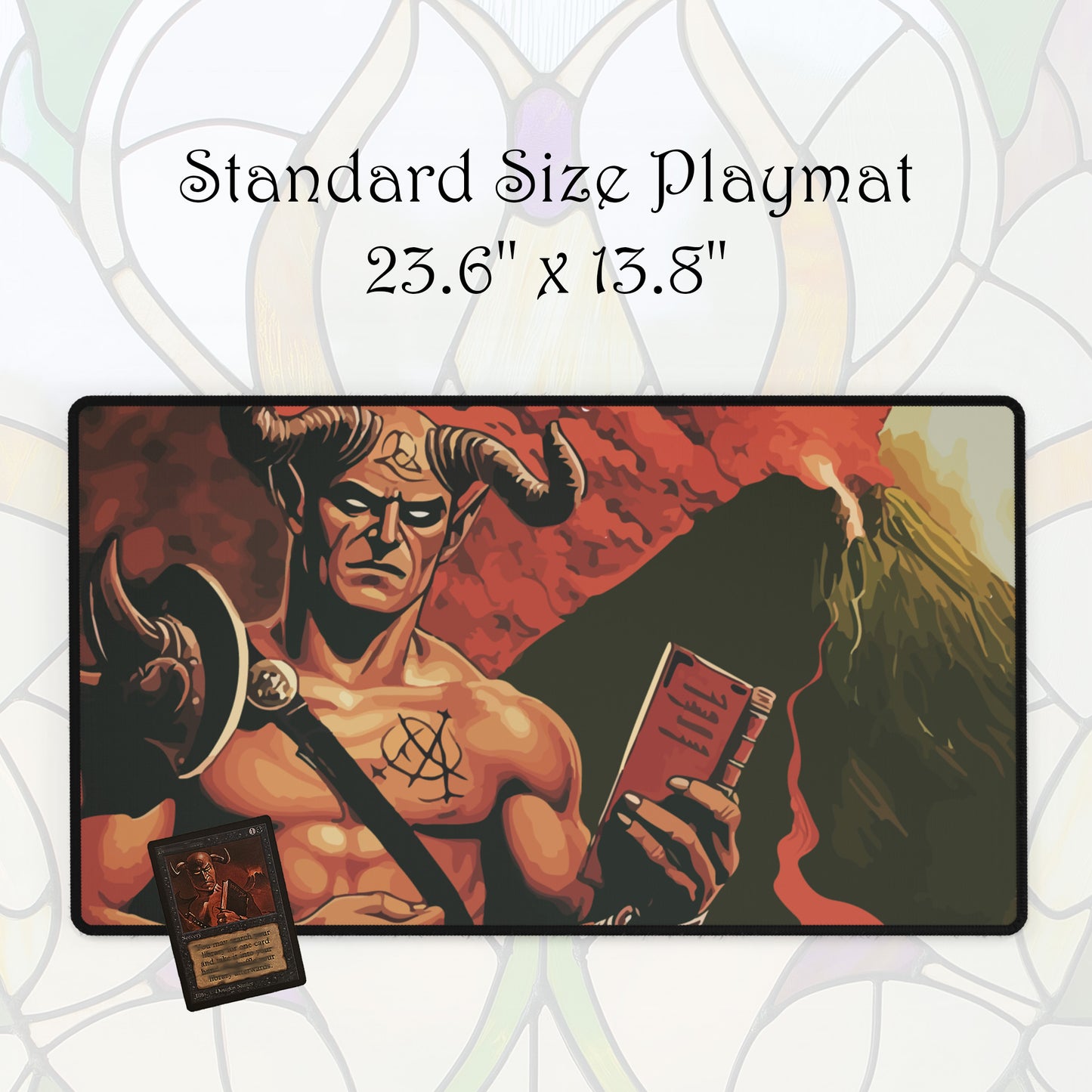 Demon Scholar - TCG Playmat