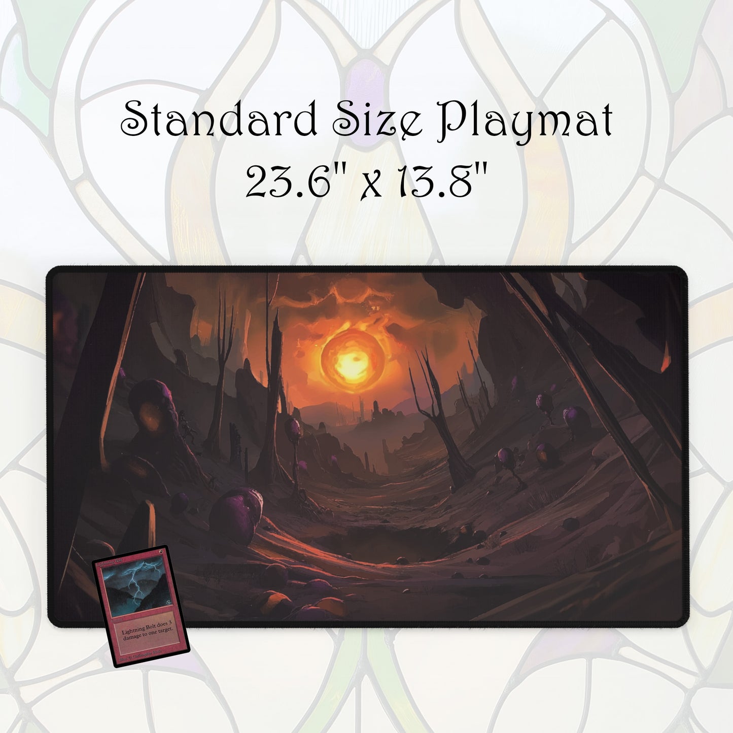 Lava Crypt - TCG Playmat