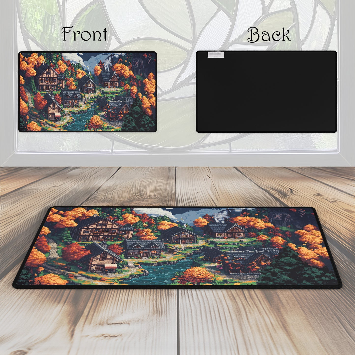 8-bit Village - TCG Playmat