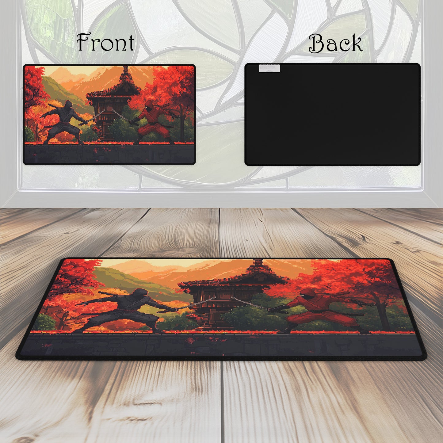 8-bit Ninja Showdown - TCG Playmat