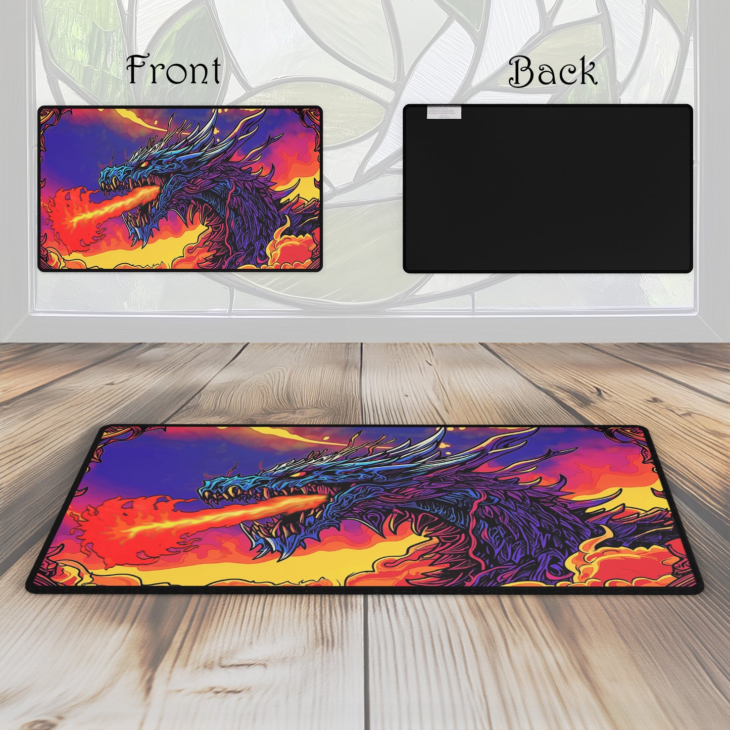 Breaching Elder Dragon - TCG Playmat
