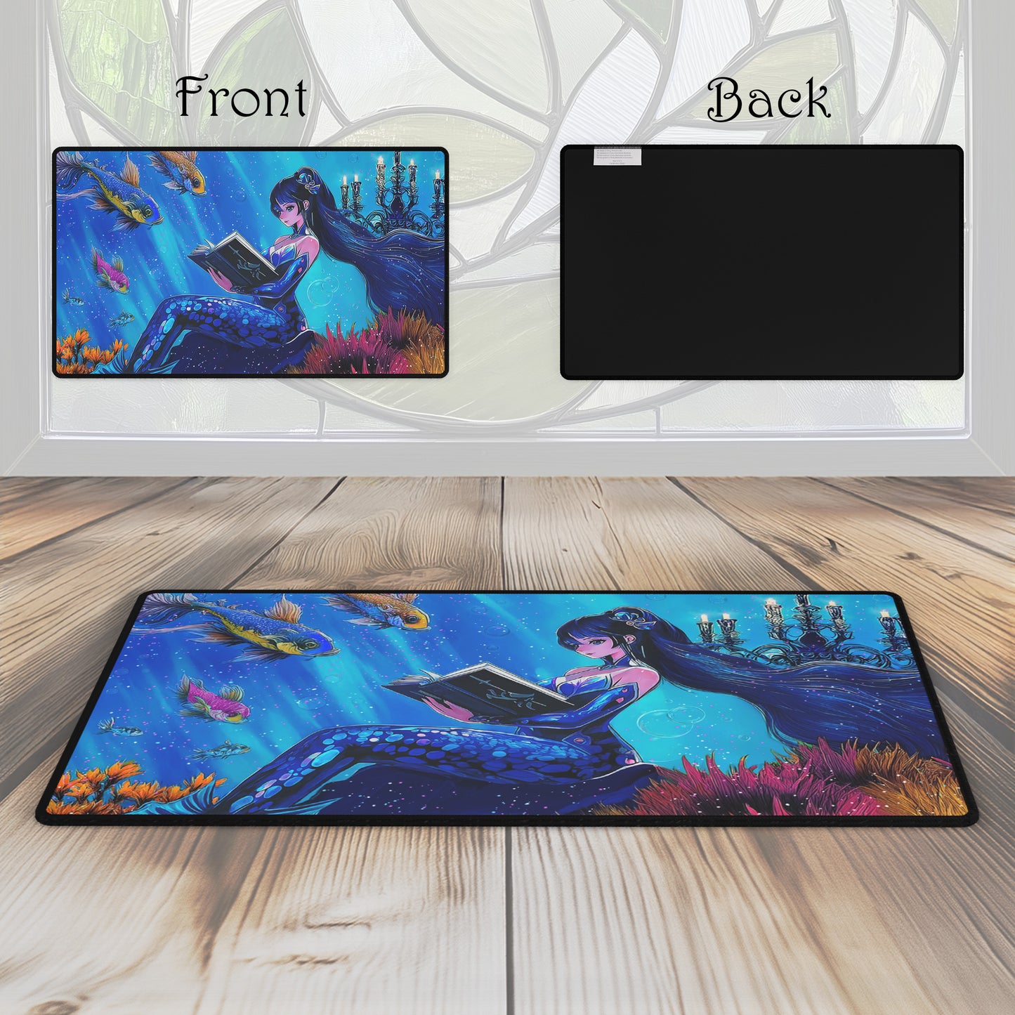 Rhystic Mermaid - TCG Playmat