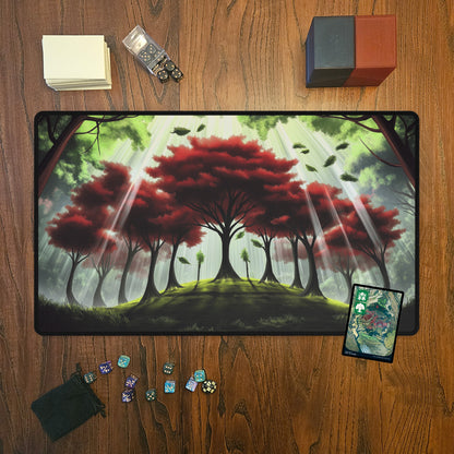 Premium TCG Playmat for Tabletop Games - Non-Slip Backing