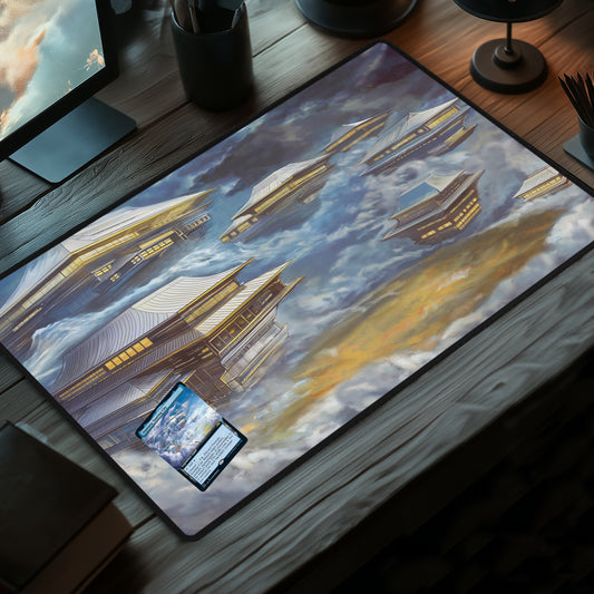 Premium TCG Playmat for Tabletop Games - Non-Slip Backing