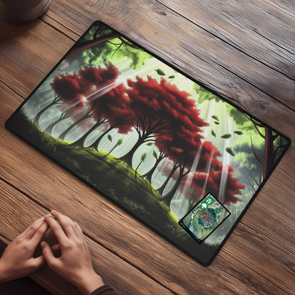 Premium TCG Playmat for Tabletop Games - Non-Slip Backing