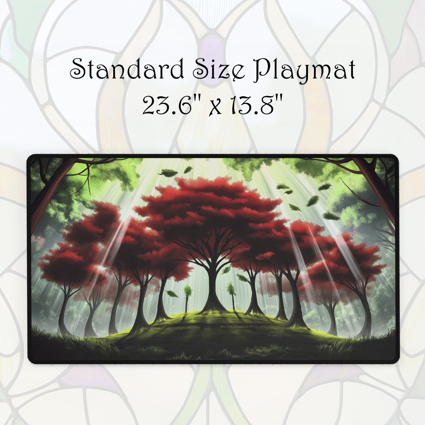 Premium TCG Playmat for Tabletop Games - Non-Slip Backing