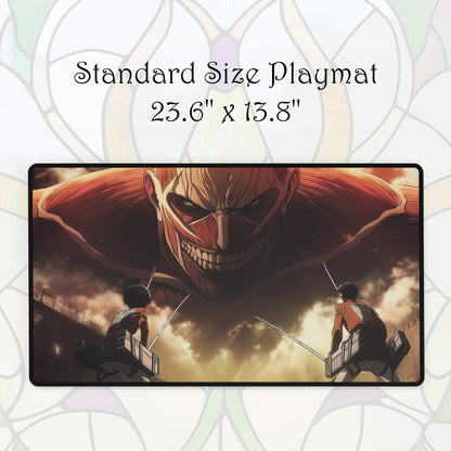 Premium TCG Playmat for Tabletop Games - Non-Slip Backing