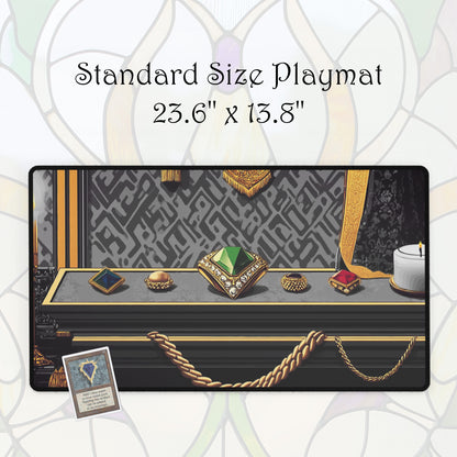 Premium TCG Playmat for Tabletop Games - Non-Slip Backing
