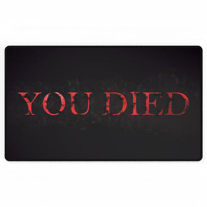You Died - TCG Playmat