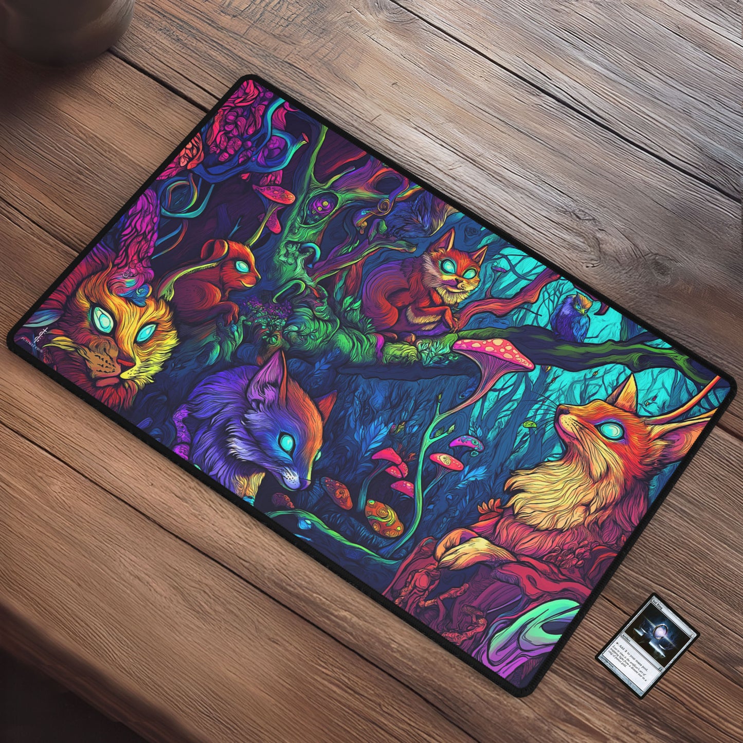 Trippy Animals - TCG Playmat