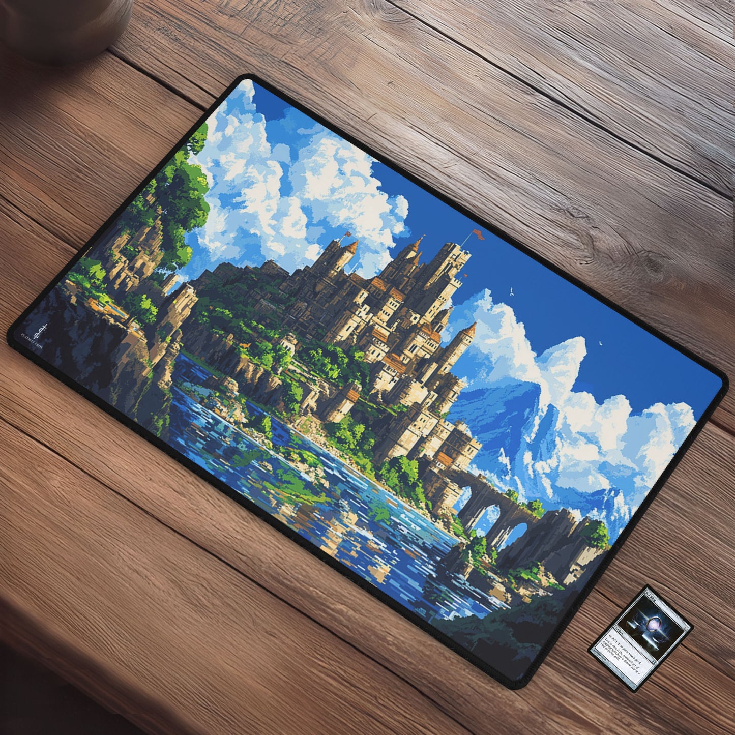 8-bit castle - TCG Playmat