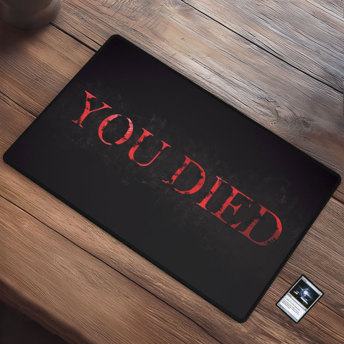 You Died - TCG Playmat