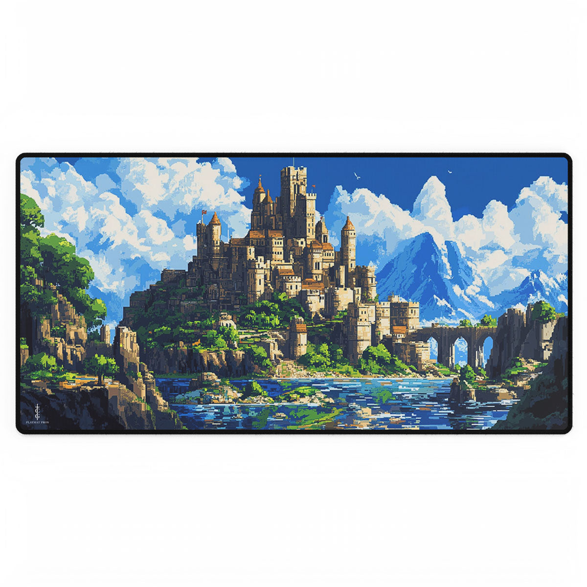 8-bit castle - TCG Playmat