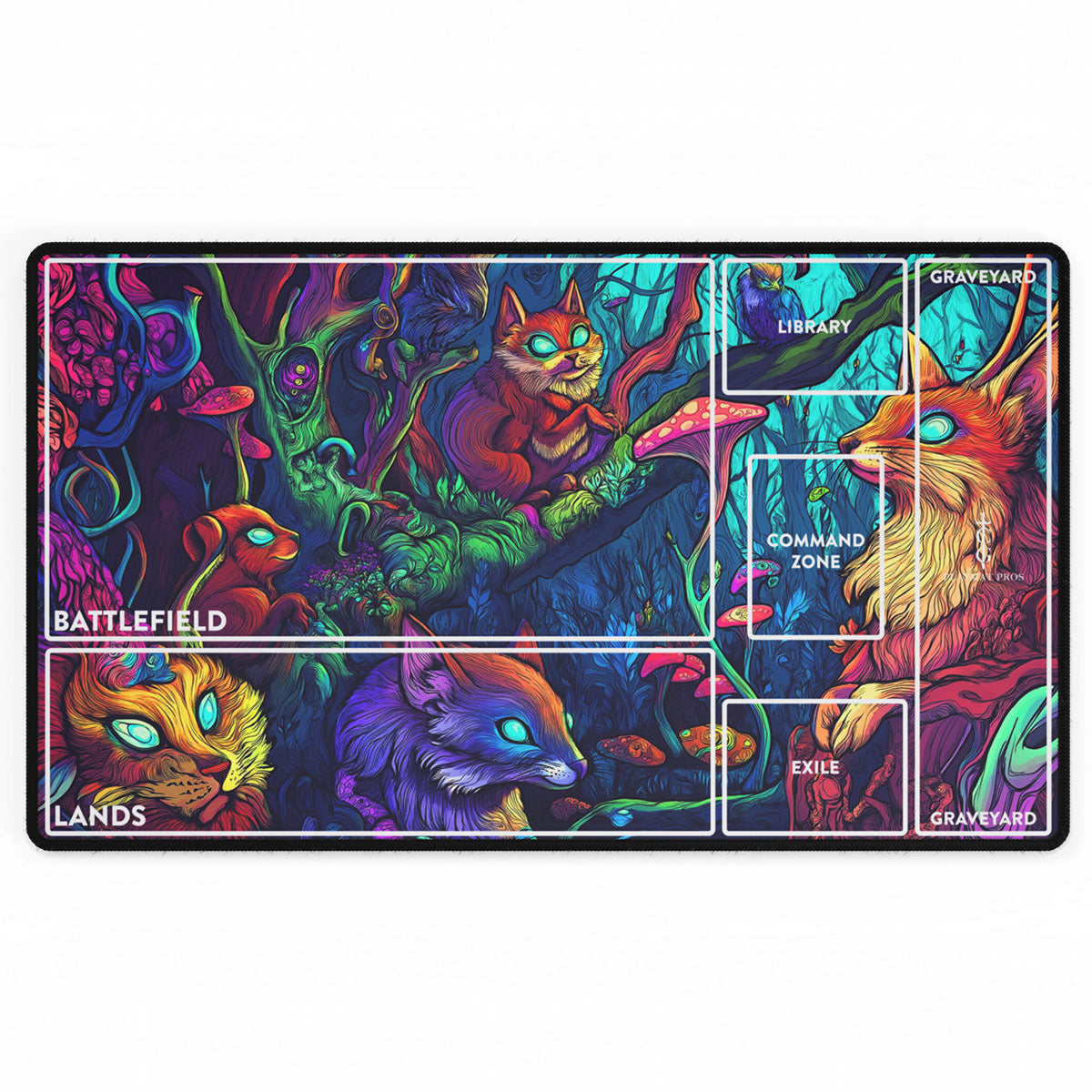 Trippy Animals - TCG Playmat