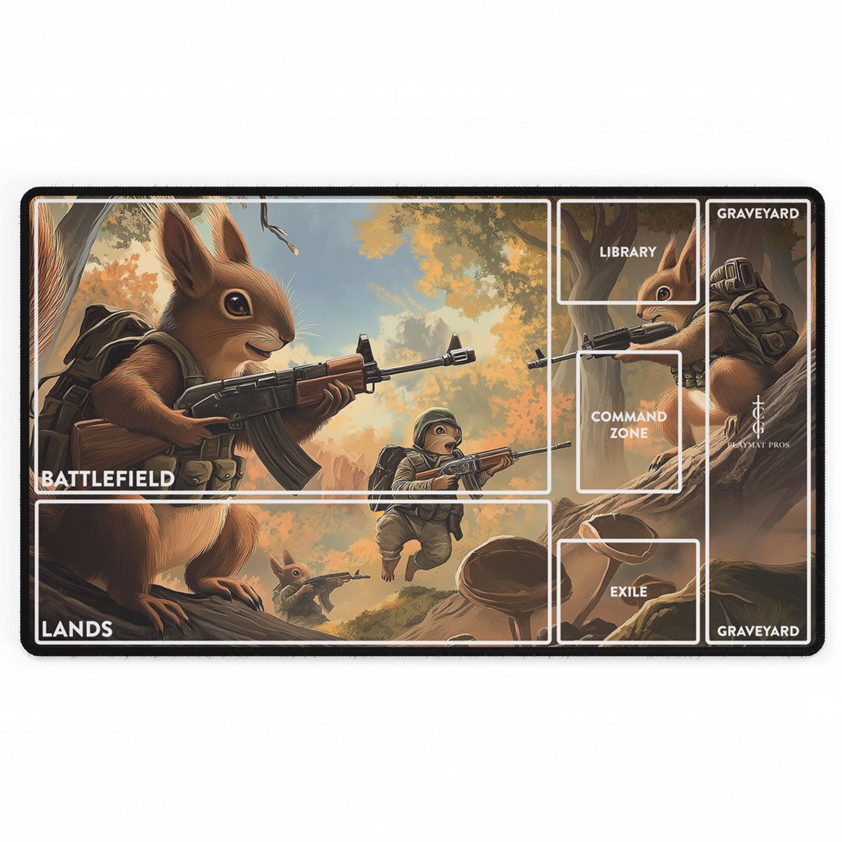 Squirrel Army - TCG Playmat