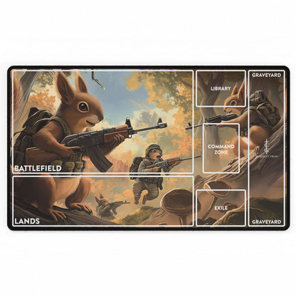 Squirrel Army - TCG Playmat