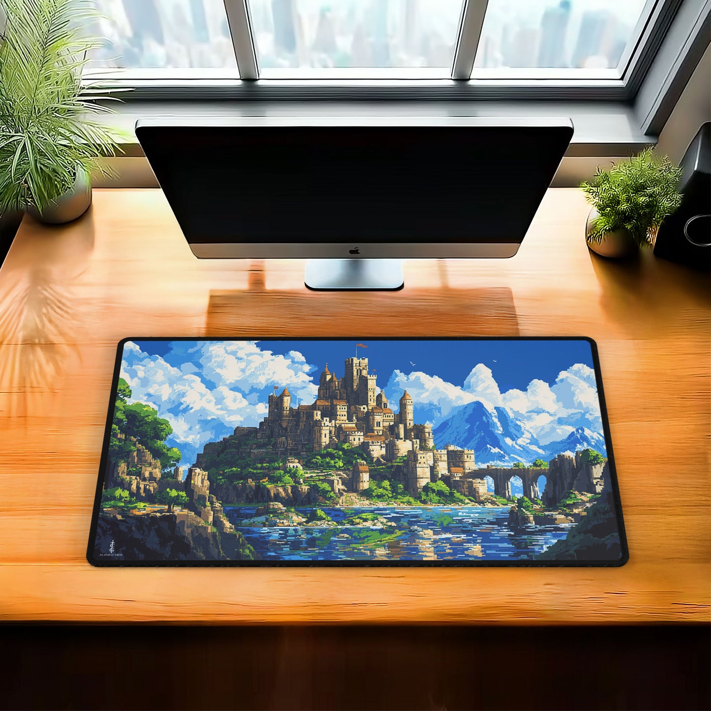 8-bit castle - TCG Playmat