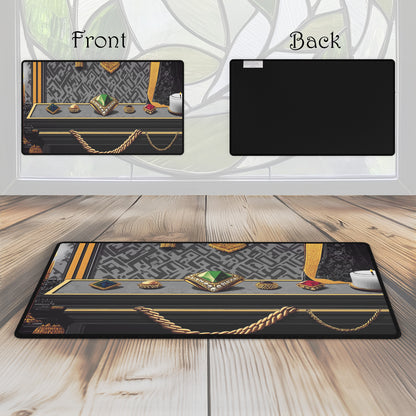 Premium TCG Playmat for Tabletop Games - Non-Slip Backing